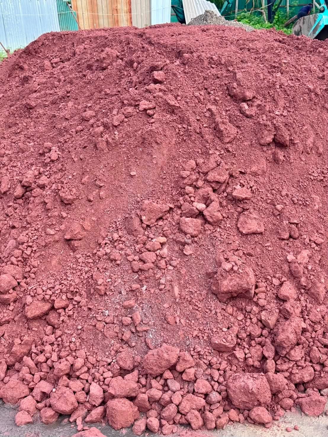 Laterite and construction materials at the HEMWARA yard in Samut Prakan